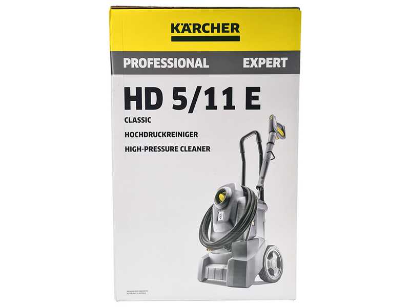 Karcher Pro HD 5/11 E Classic - Nettoyeur haute pression professionnel &agrave; froid - 160 bar max - 500 L/h