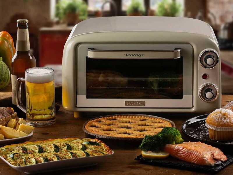 Ariete Vintage Beige - Four &eacute;lectrique statique - 10 L 800 W