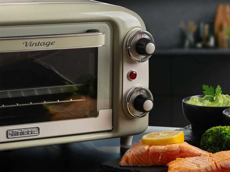 Ariete Vintage Beige - Four &eacute;lectrique statique - 10 L 800 W