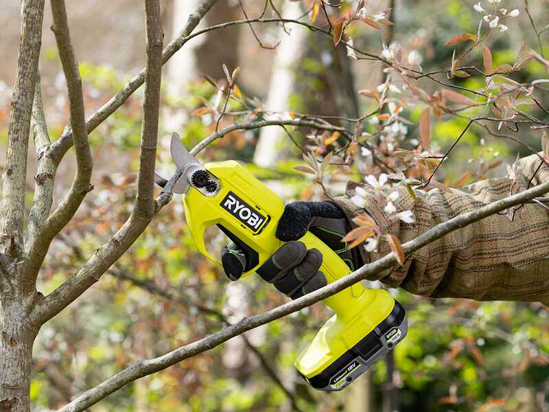 Ryobi RY18SCA-120P - S&eacute;cateur &eacute;lectrique - 18 V 2 Ah