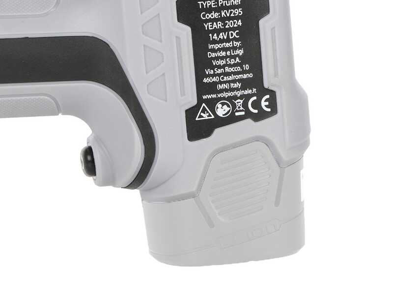 Volpi KV295 - S&eacute;cateur &eacute;lectrique - 14,4 V - Diam&egrave;tre de coupe 28 mm - SANS BATTERIES NI CHARGEUR