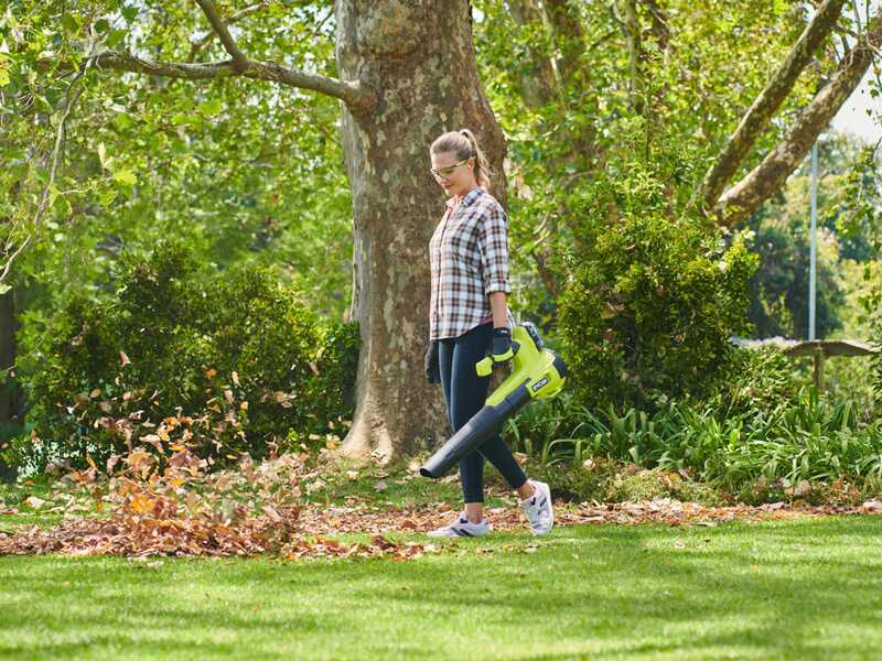 Ryobi RY18BLB-140 - Souffleur &agrave; feuilles &agrave; batterie turbojet - 18 V 4 Ah