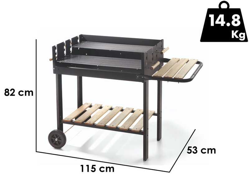 Ompagrill 70-47 Eco - Barbecue &agrave; charbon