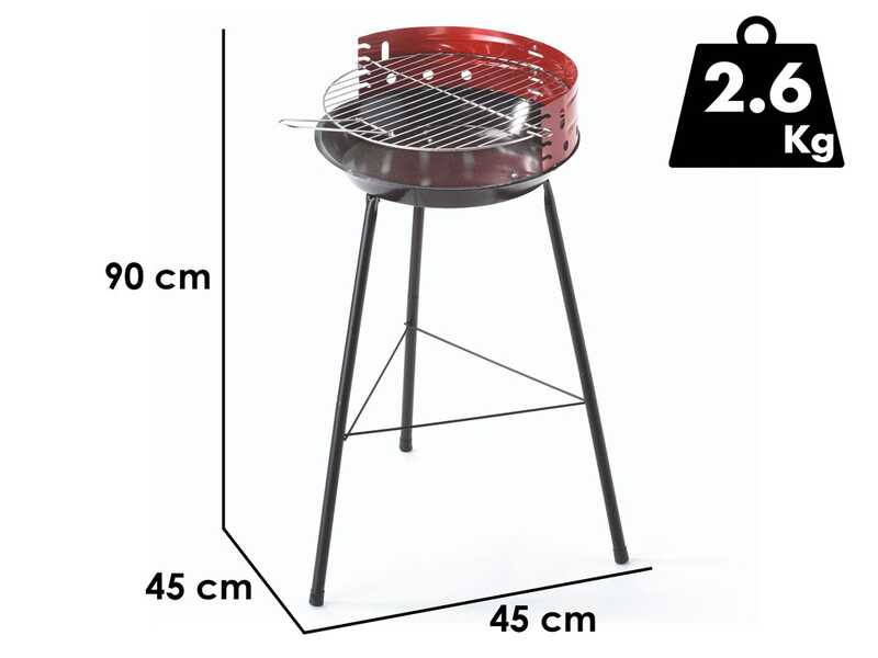 Ompagrill Sirio 4075 - Barbecue &agrave; charbon