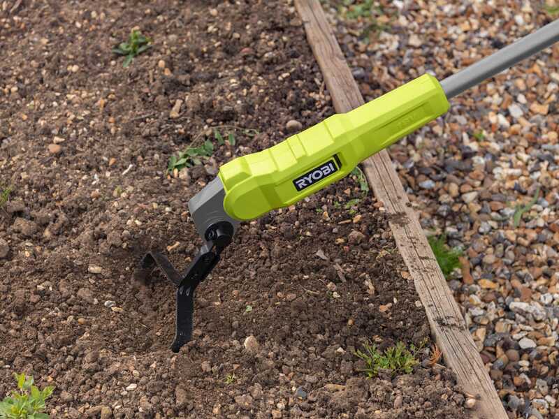 Ryobi RY18GHA-0 - D&eacute;sherbeur &agrave; batterie - 18 V - SANS BATTERIE NI CHARGEUR