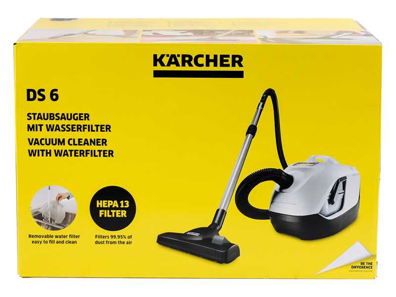 Karcher DS 6 - Aspirateur tra&icirc;neau - avec filtre &agrave; eau - 650 W