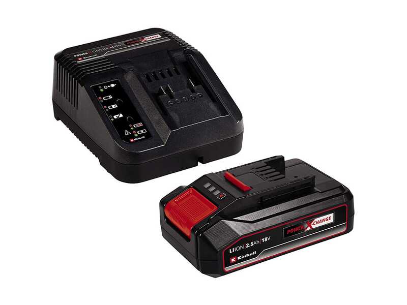 Einhell GE-FS 18/53 - Peigne vibreur &agrave; batterie - Perche t&eacute;lescopique - 18V 2.5Ah