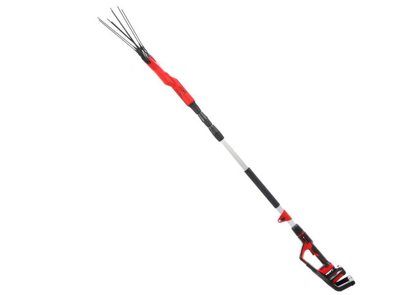 Einhell GE-FS 18/53 - Peigne vibreur &agrave; batterie - Perche t&eacute;lescopique - 18V 2.5Ah