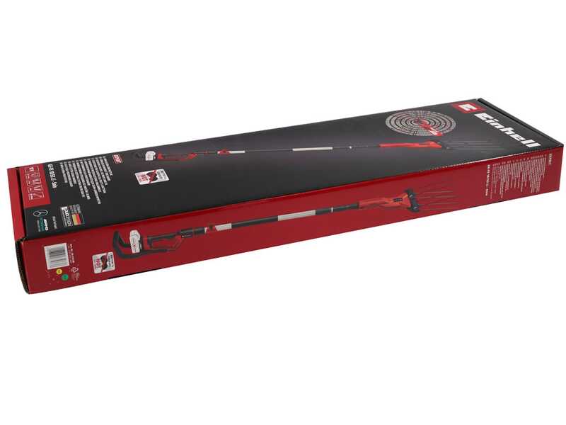 Einhell GE-FS 18/53 - Peigne vibreur &agrave; batterie - Perche t&eacute;lescopique - 18V 2.5Ah