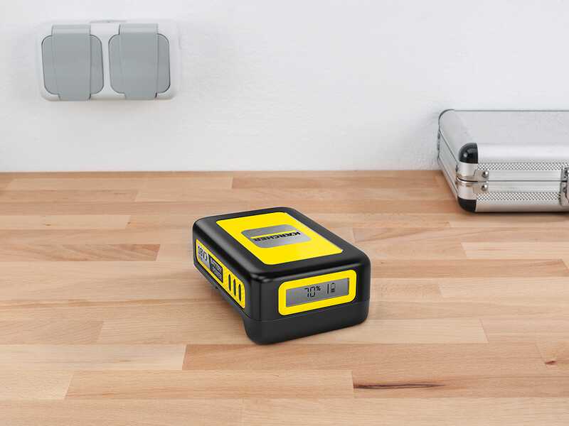 Karcher AD 2 Battery - Aspirateur &agrave; cendres - Bac de collecte en m&eacute;tal 14 l - SANS BATTERIE NI CHARGEUR