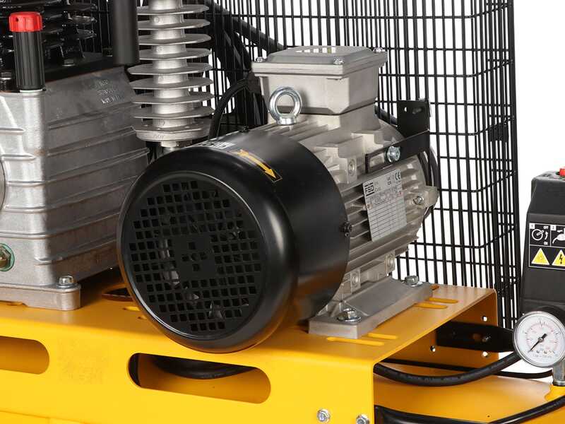DeWalt DXCMB55T271HCE - Compresseur d'air &eacute;lectrique triphas&eacute; &agrave; courroie - Moteur 5,5 CV &ndash; 270 L
