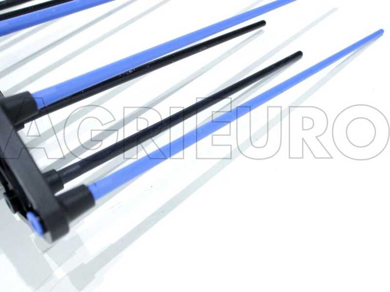 Campagnola Nuovo Holly - Peigne vibreur &eacute;lectrique 245/330 cm &agrave; batterie - Perche T&eacute;lescopique en aluminium - SANS BATTERIE NI CHARGEUR