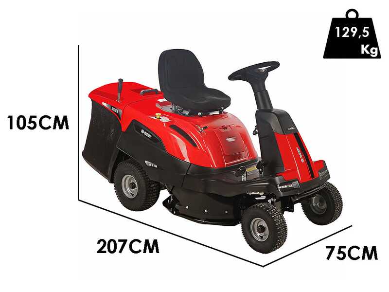 BlueBird TR P 74H - Tracteur tondeuse mini-rider - Moteur 352 cm3
