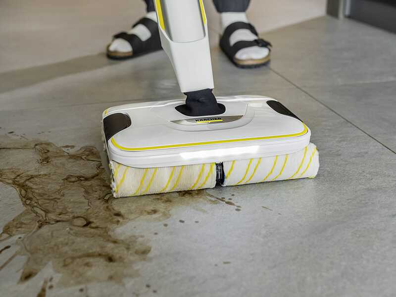 Karcher FC 8 Smart Signature Line - Autolaveuse &agrave; batterie 3 en 1 : lave, s&egrave;che, aspire