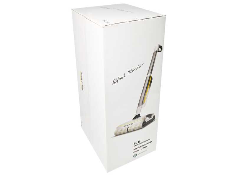 Karcher FC 8 Smart Signature Line - Autolaveuse &agrave; batterie 3 en 1 : lave, s&egrave;che, aspire