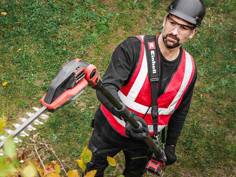 Einhell GP-HC 18/5020 Li T BL- &Eacute;lagueuse - taille-haie multifonction sur perche &agrave; batterie - 18 V - SANS BATTERIE NI CHARGEUR