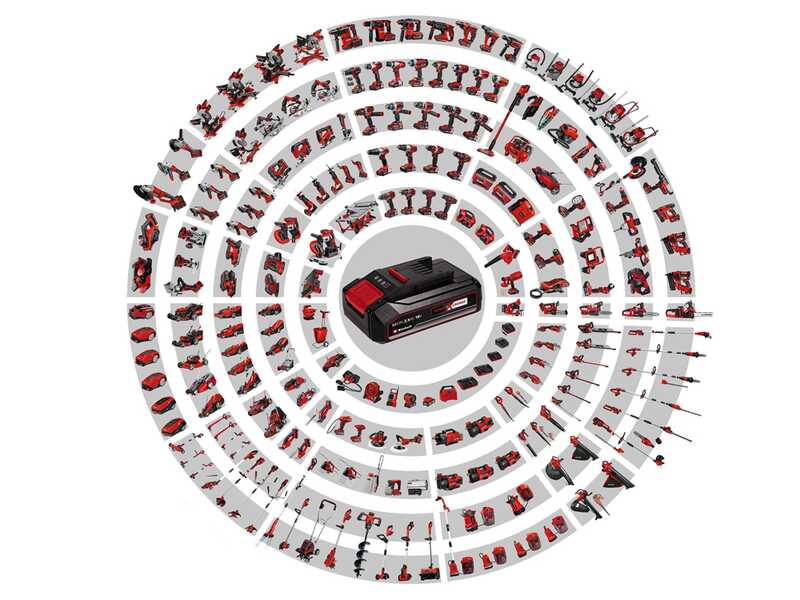 Einhell GP-HC 18/5020 Li T BL- &Eacute;lagueuse - taille-haie multifonction sur perche &agrave; batterie - 18 V - SANS BATTERIE NI CHARGEUR