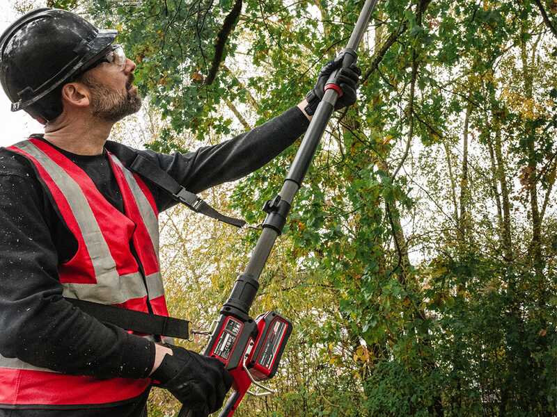 Einhell GP-HC 18/5020 Li T BL- &Eacute;lagueuse - taille-haie multifonction sur perche &agrave; batterie - 18 V - SANS BATTERIE NI CHARGEUR