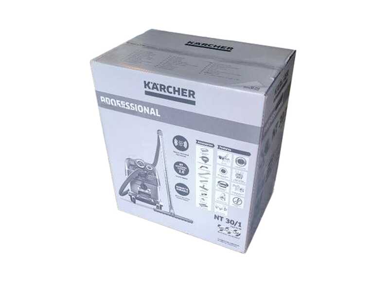 Karcher Pro NT 30/1 Ap Te L - Aspirateur solides et liquides - Bac de collecte 30 L - 1380W