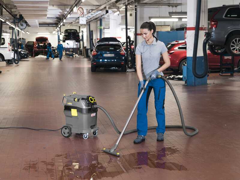 Karcher Pro NT 40/1 Tact Te L - Aspirateur solides et liquides - Bac de collecte 40 L - 1380 W