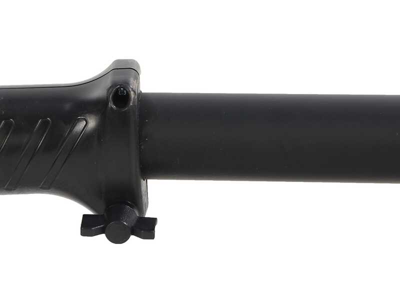 Aima Furia 2.0 Plus - Peigne vibreur &eacute;lectrique &agrave; batterie - Perche en aluminium avec rallonge 210 cm-310 cm
