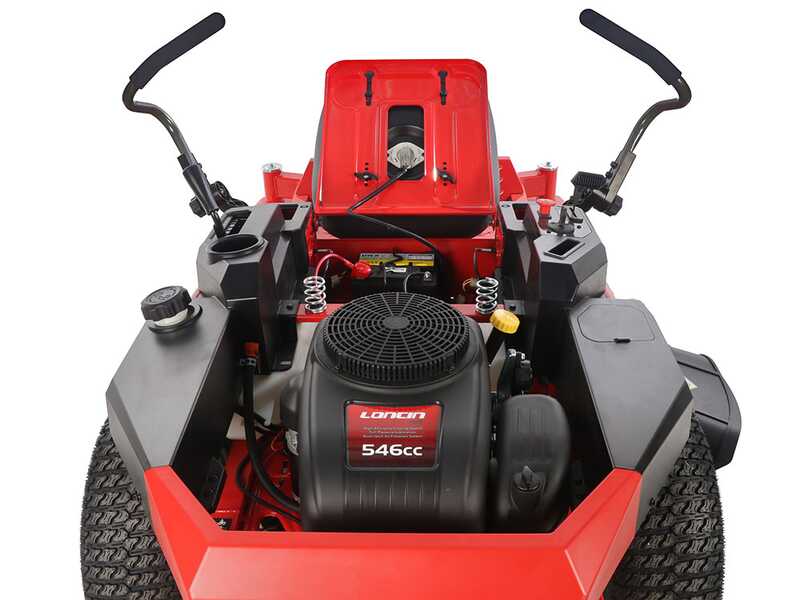 Ama Z TURN ZTR107H - Tracteur autoport&eacute; professionnel &agrave; rayon de braquage z&eacute;ro - &Eacute;jection lat&eacute;rale - Moteur 546 cm3