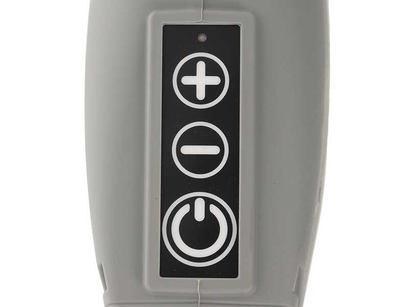 Volpi Super Bomber 185L - Peigne vibreur &eacute;lectrique &agrave; batterie - Perche t&eacute;lescopique 210/300cm