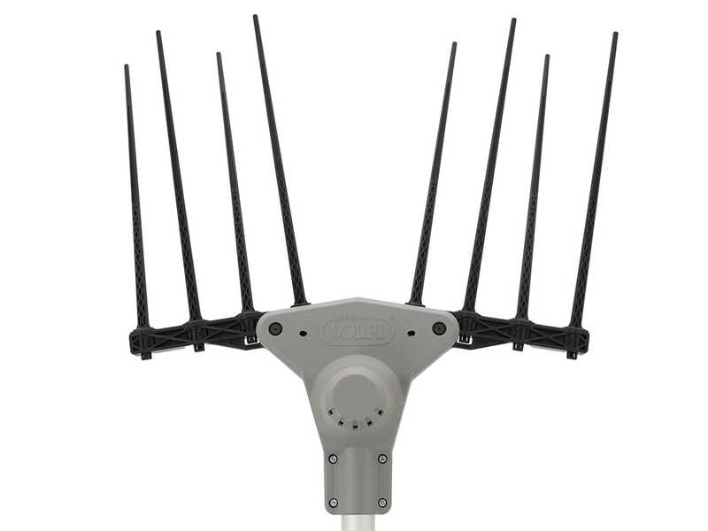 Volpi Super Bomber 185L - Peigne vibreur &eacute;lectrique &agrave; batterie - Perche t&eacute;lescopique 210/300cm