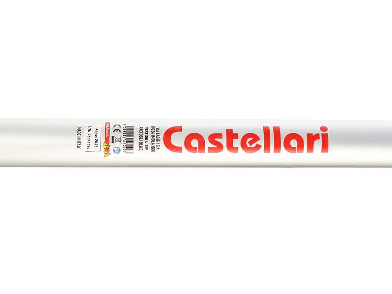 Castellari Vertigo L 18V - Peigne vibreur &eacute;lectrique &agrave; batterie 240-330 cm - SANS BATTERIE NI CHARGEUR
