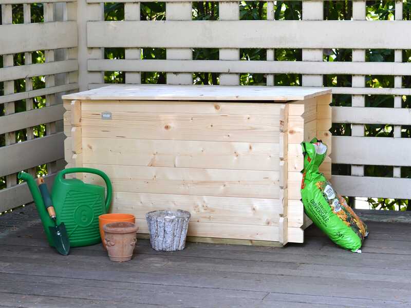 Alce Giunone - Coffre &agrave; outils de jardin - 98x60xh54 cm