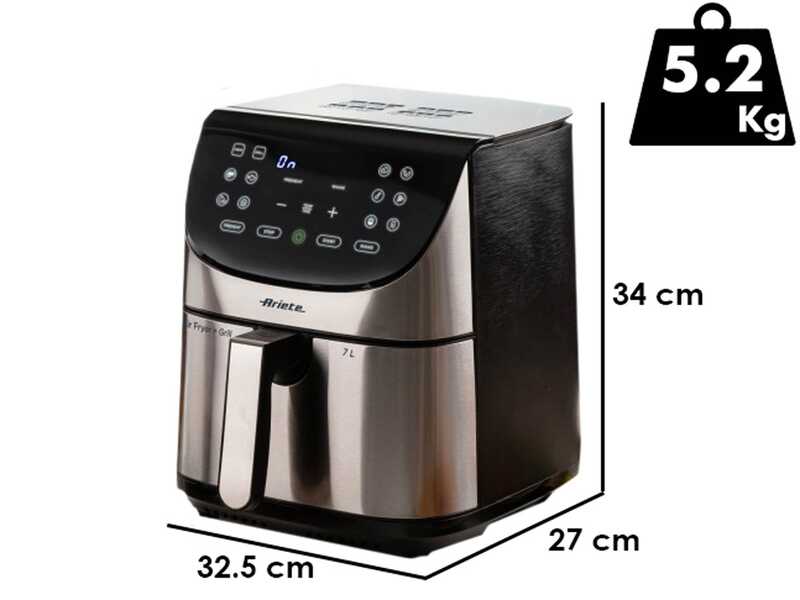 Ariete 4628 - Friteuse &agrave; air chaud 7 L
