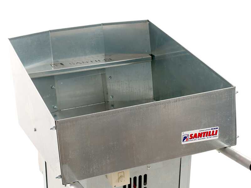 Turbo 25-S - Effeuilleuse &eacute;lectrique vibrante pour olives - Avec grille de pr&eacute;filtrage et variateur de vitesse