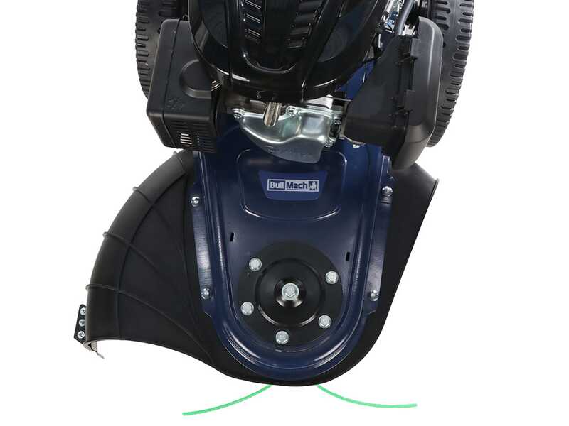 BullMach FAUNO 196-560 - D&eacute;broussailleuse &agrave; roues &agrave; essence 4 temps tract&eacute;