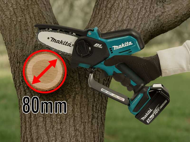 Makita DUC101ZJ LXT - &Eacute;lagueuse manuelle &agrave; batterie - 18 V/3 Ah