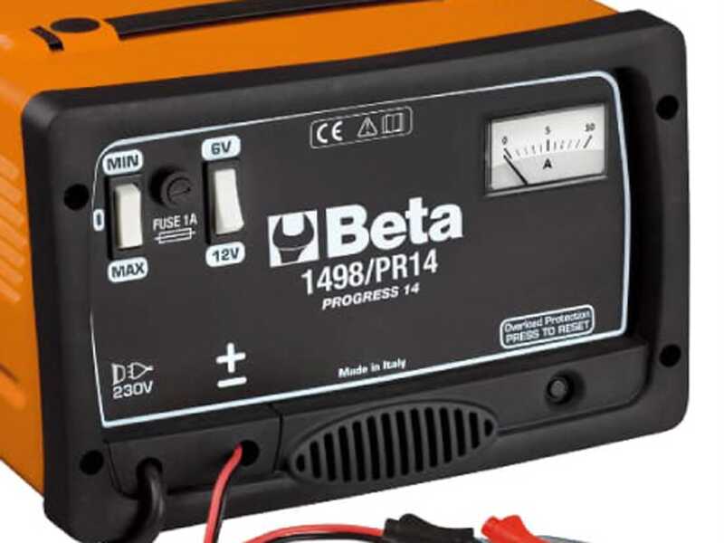 Beta 1498/PR14 - Chargeur portable - 6/12 V  - Monophas&eacute;