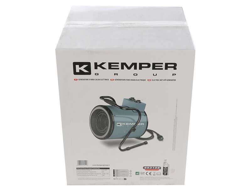 Kemper 65310E - G&eacute;n&eacute;rateur d'air chaud &eacute;lectrique avec ventilateur - Monophas&eacute; - 3000 W