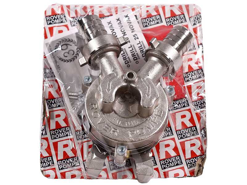 Rover Novax Drill 25 - Pompe de transfert pour perceuse en alliage anticorrosion