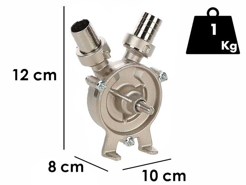Rover Novax Drill 25 - Pompe de transfert pour perceuse en alliage anticorrosion