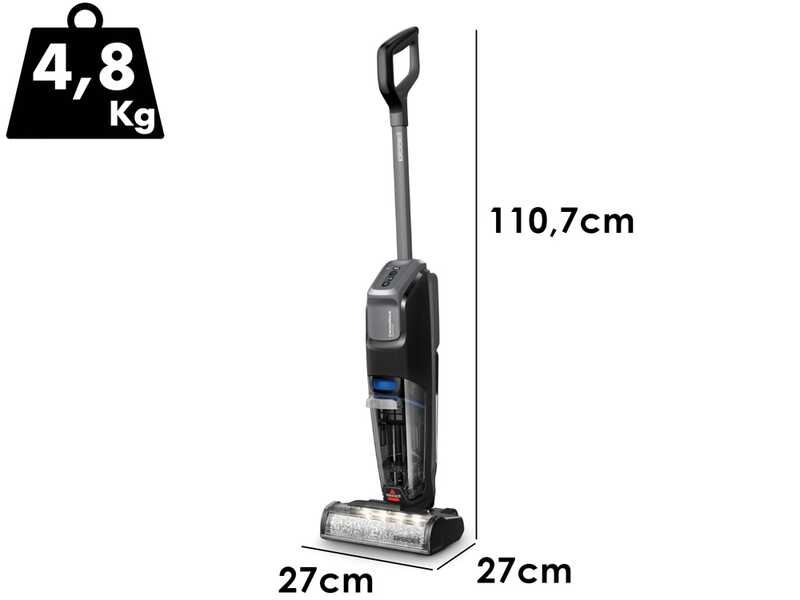 Bissel CrossWave OmniFind Select - Autolaveuse 3 en 1 lave, s&egrave;che et aspire - 25,9 V