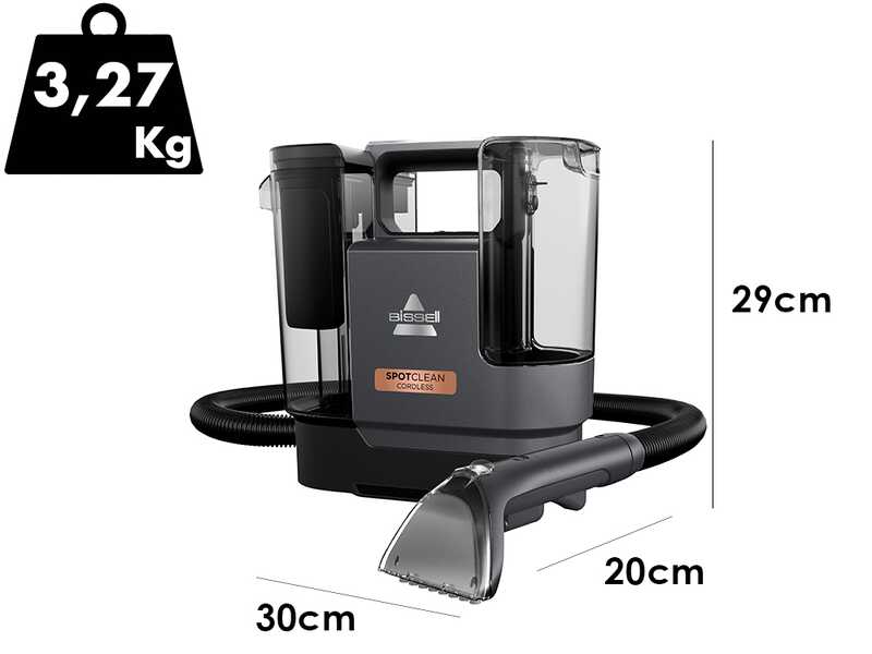 Bissel SpotClean Sans Fil - Nettoyeur de tapis - Tapisseries - 25,9 V