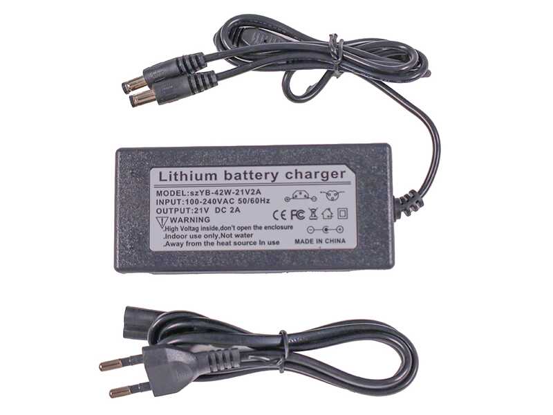 Aima Tandem Sans Fil - Peigne vibreur &eacute;lectrique &agrave; batterie - Perchee fixe en aluminium - 3 x 21V 5,2Ah