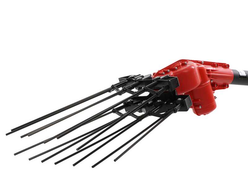 Aima Tandem Sans Fil - Peigne vibreur &eacute;lectrique &agrave; batterie - Perchee fixe en aluminium - 3 x 21V 5,2Ah