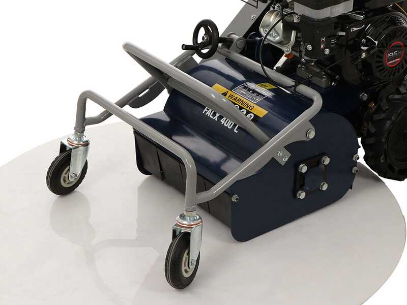 BullMach FALX 400 L - Tondeuse d&eacute;broussailleuse &agrave; couteaux - Loncin G200F