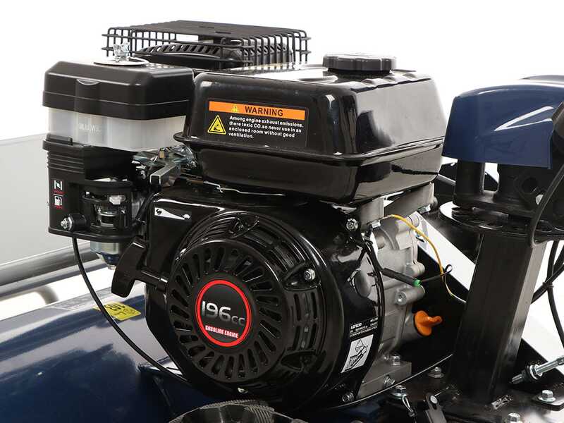 BullMach FALX 400 L - Tondeuse d&eacute;broussailleuse &agrave; couteaux - Loncin G200F