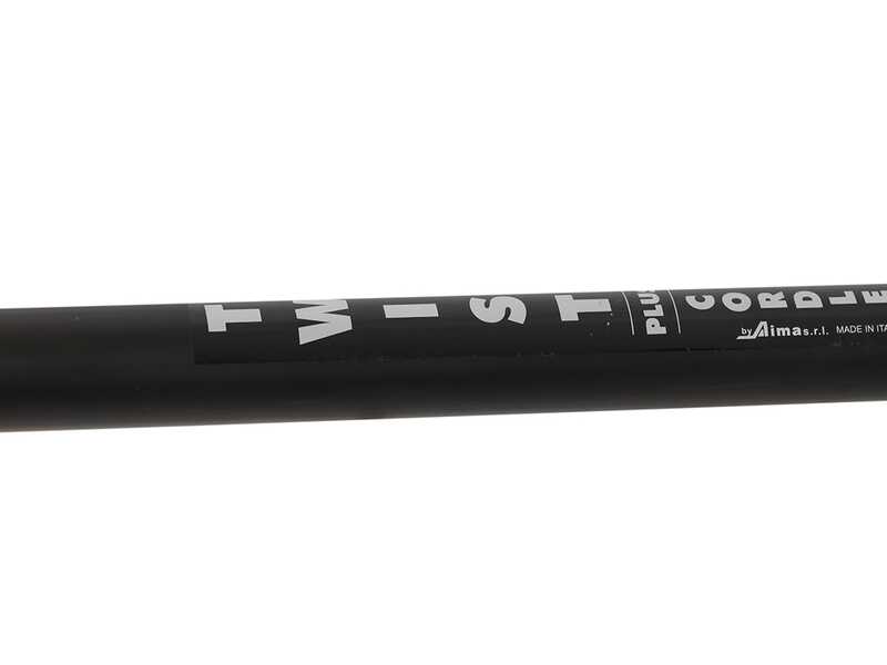 Aima Twist Plus Sans Fil - Peigne vibreur &eacute;lectrique &agrave; batterie - Perche t&eacute;lescopique en aluminium 195-300 cm - 2 x 21 V 5,2 Ah