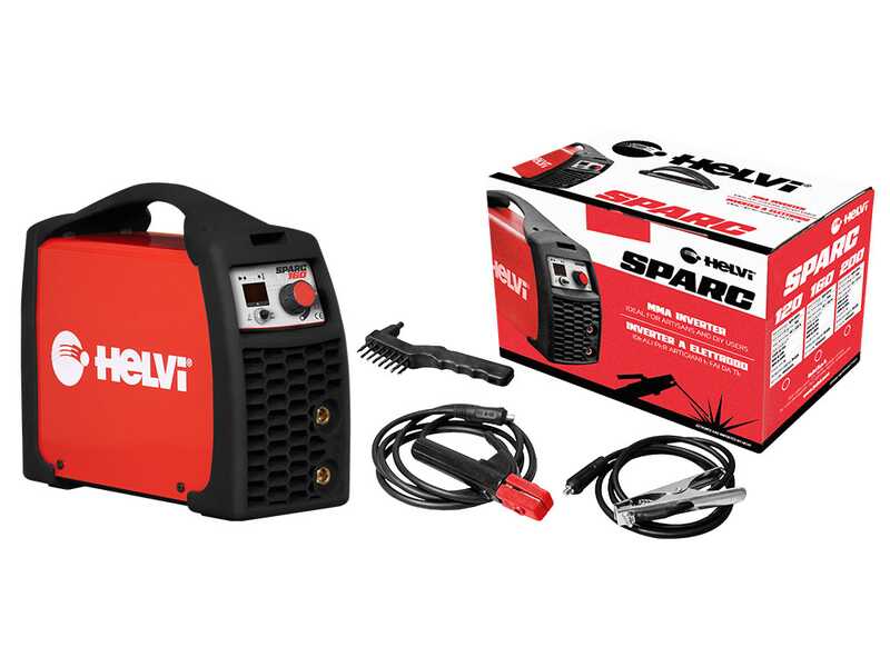 Helvi Sparc 120 - Poste &agrave; souder inverter (MMA) + kit, courant continu (CC)