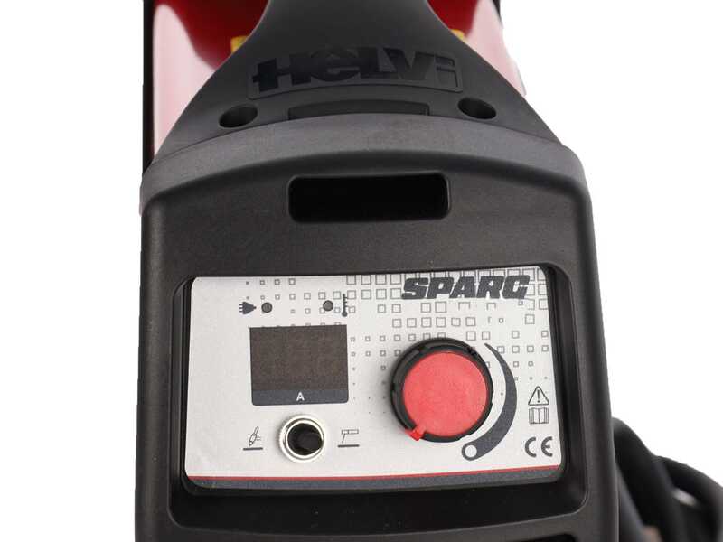 Helvi Sparc 120 - Poste &agrave; souder inverter (MMA) + Mallette antichoc, courant continu (CC)