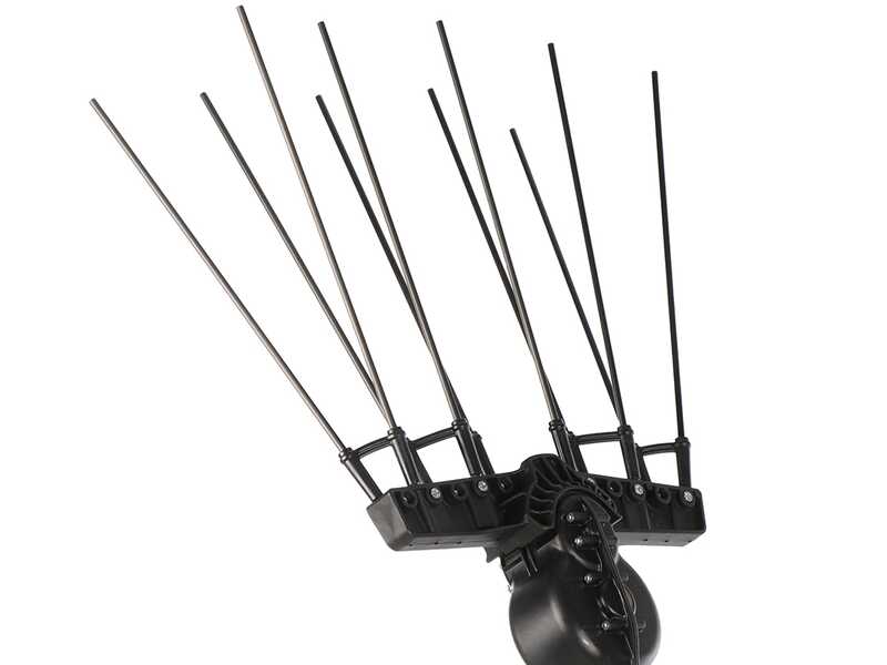 Aima Twigo Basic Cordless - Peigne vibreur &eacute;lectrique &agrave; batterie - Perche fixe en aluminium - 2 x 21 V 5.2 Ah