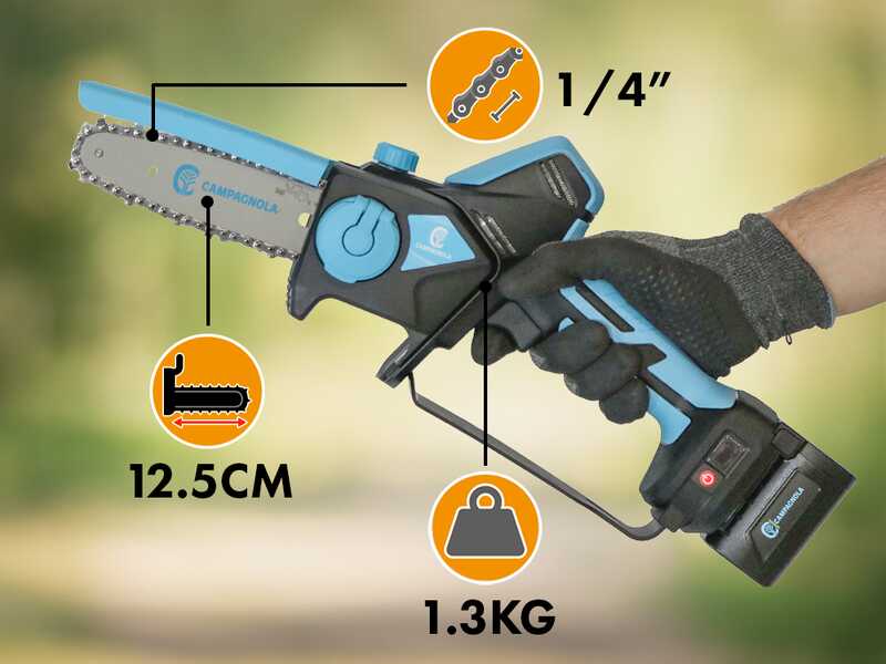 Campagnola FURY XM  - &Eacute;lagueuse sur batterie - 2x 14,4 V 2,5 Ah
