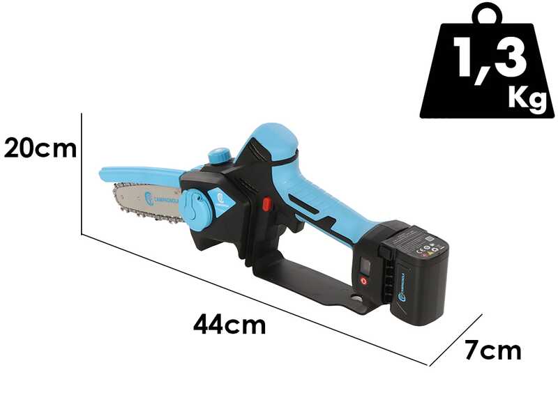 Campagnola FURY XM  - &Eacute;lagueuse sur batterie - 2x 14,4 V 2,5 Ah